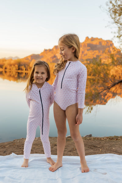 Pink Seashell Sunsuit