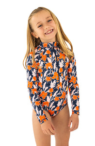 Vintage Flower One Piece