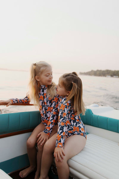 Vintage Flower One Piece