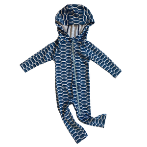Banana Leaf Sunsuit Front